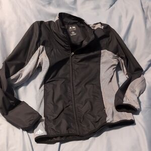 Adidas Black and Gray Climaproof Jacket